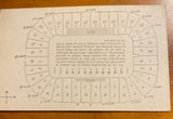 1957 USC vs Notre Dame Football Ticket Stub