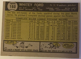 1961 Topps Whitey Ford Baseball Card #160, OC