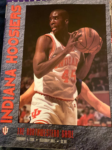 1996 Northwestern vs Indiana University Basketball Program