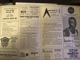1966 Washington vs Purdue Basketball Scorecard - Vintage Indy Sports