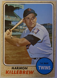 1968 Topps Harmon Killebrew Baseball Card #220, NM