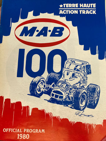 1980 MAB 100 race program