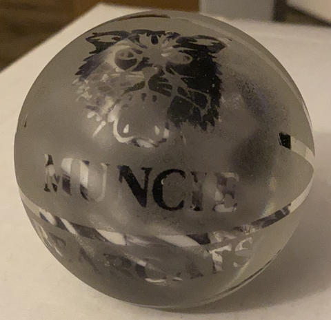 Muncie Central, Indiana High School Basketball Paperweight