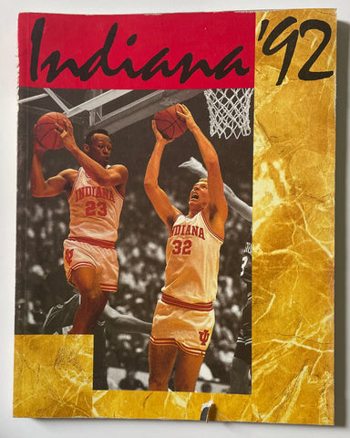 1992 Indiana University Basketball Media Guide
