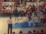 Keith Smart 1987 NCAA Championship Game Winning Shot Photo, Bob Knight Autograph - Vintage Indy Sports