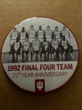 1992 Indiana University Final Four Photo Button