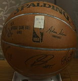 2014-15 Indiana Pacers Game Used Team Signed Basketball