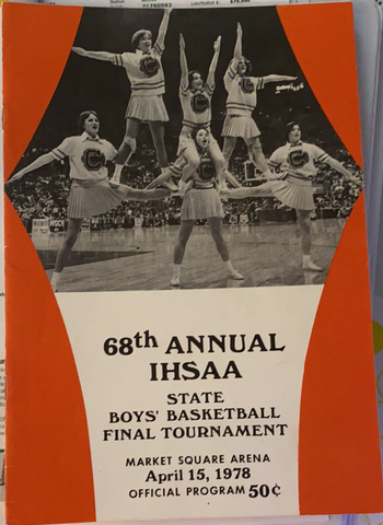 1978 Indiana High School Basketball State Finals Program