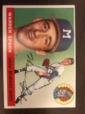 1955 Topps Warren Spahn Baseball Card #31 - Vintage Indy Sports