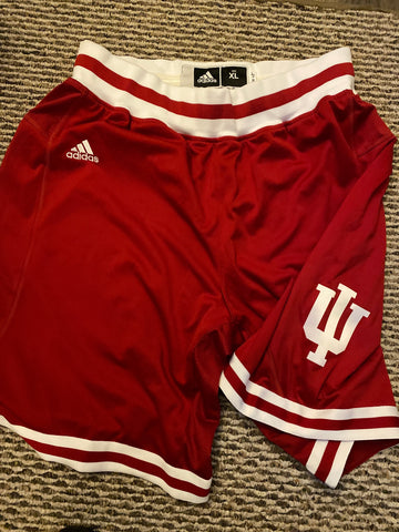 2010-11 Indiana University Team Issued Road Basketball Shorts