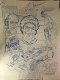 1994 Bignotti Colter Indy 500 Press Kit, Roberto Guerrero Autographed
