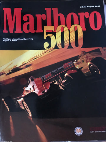 1990 Marlboro 500 Michigan Speedway Race Program