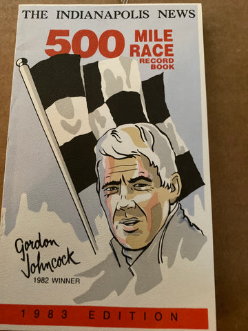 1983 Indianapolis 500 Mile Race Record book