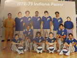 1972-73 Indiana Pacers ABA Basketball 8x10 Team Photo