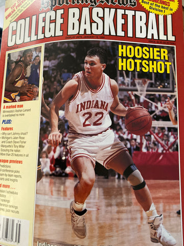 1993-94 Sporting News College Basketball Yearbook, Damon Bailey Indiana University