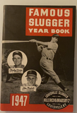 1947 Famous Sluggers Baseball Yearbook Stan Musial Mickey Vernon on Cover