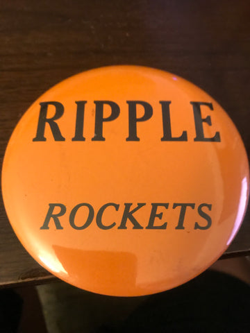 Vintage Broad Ripple Rockets Pinback Button