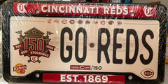 Cincinnati Reds Established 1869 License Plate Frame