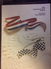 1983 Indianapolis 500 Festival Parade Program - Vintage Indy Sports