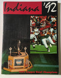 1992 Indiana University Football Media Guide