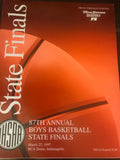 1997 Indiana High School Basketball State Finals Program, Last Single Class Tournament